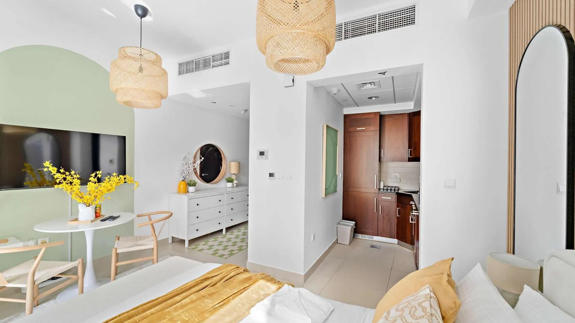 Lejlighed Silkhaus Modern Studio With Burj Khalifa View Dubai Forenede Arabiske Emirater
